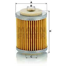 MANN-FILTER Kraftstofffilter (P 609)