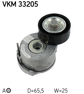 SKF Spannrolle, Keilrippenriemen (VKM 33205)