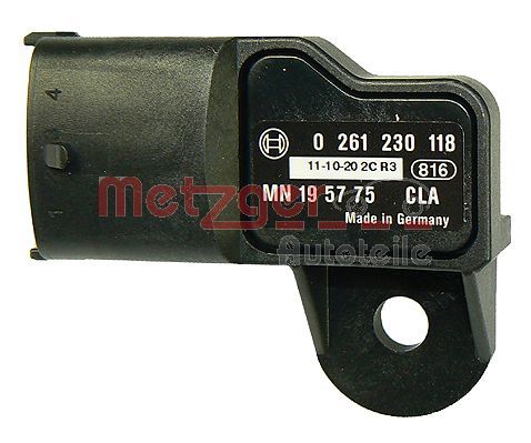 METZGER Sensor, Saugrohrdruck (0906105)