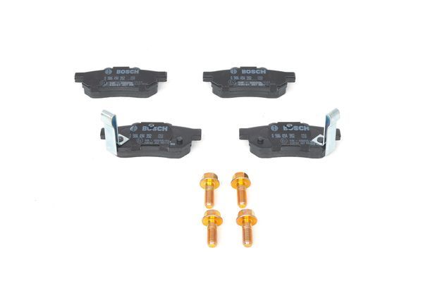 BOSCH Bremsbelagsatz, Scheibenbremse (0 986 494 392)
