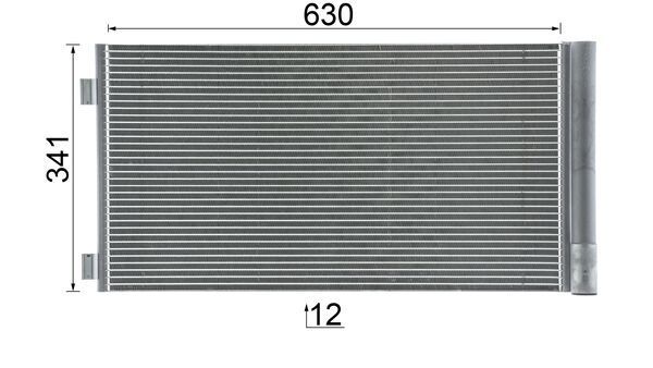MAHLE Kondensator, Klimaanlage (AC 751 000P)