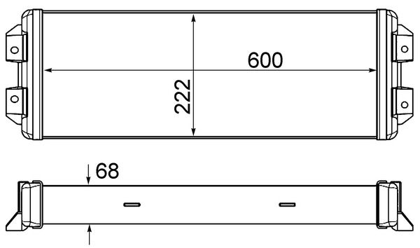 MAHLE Ölkühler, Motoröl (CLC 187 000S) Thumbnail