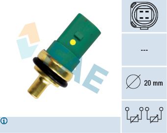 FAE Sensor, Kühlmitteltemperatur (33783)