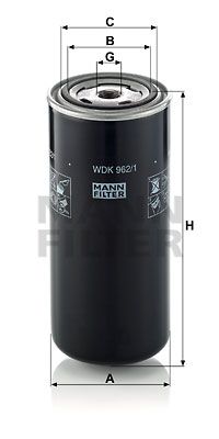 MANN-FILTER Kraftstofffilter (WDK 962/1)