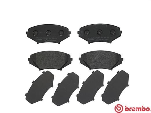 BREMBO Bremsbelagsatz, Scheibenbremse (P 49 034)