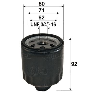 VALEO Ölfilter (586009)
