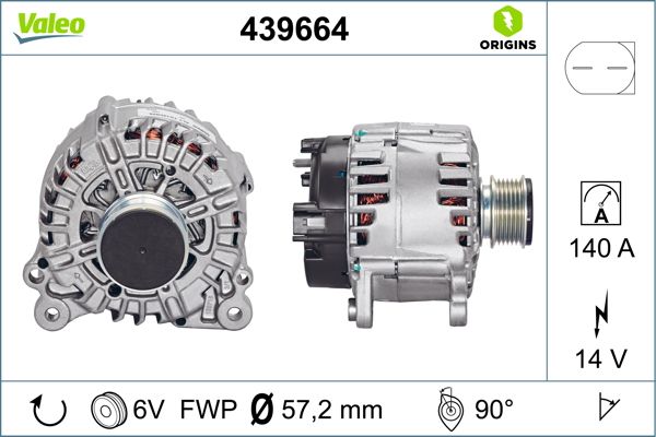 VALEO Generator (439664) 3276424396648 439664