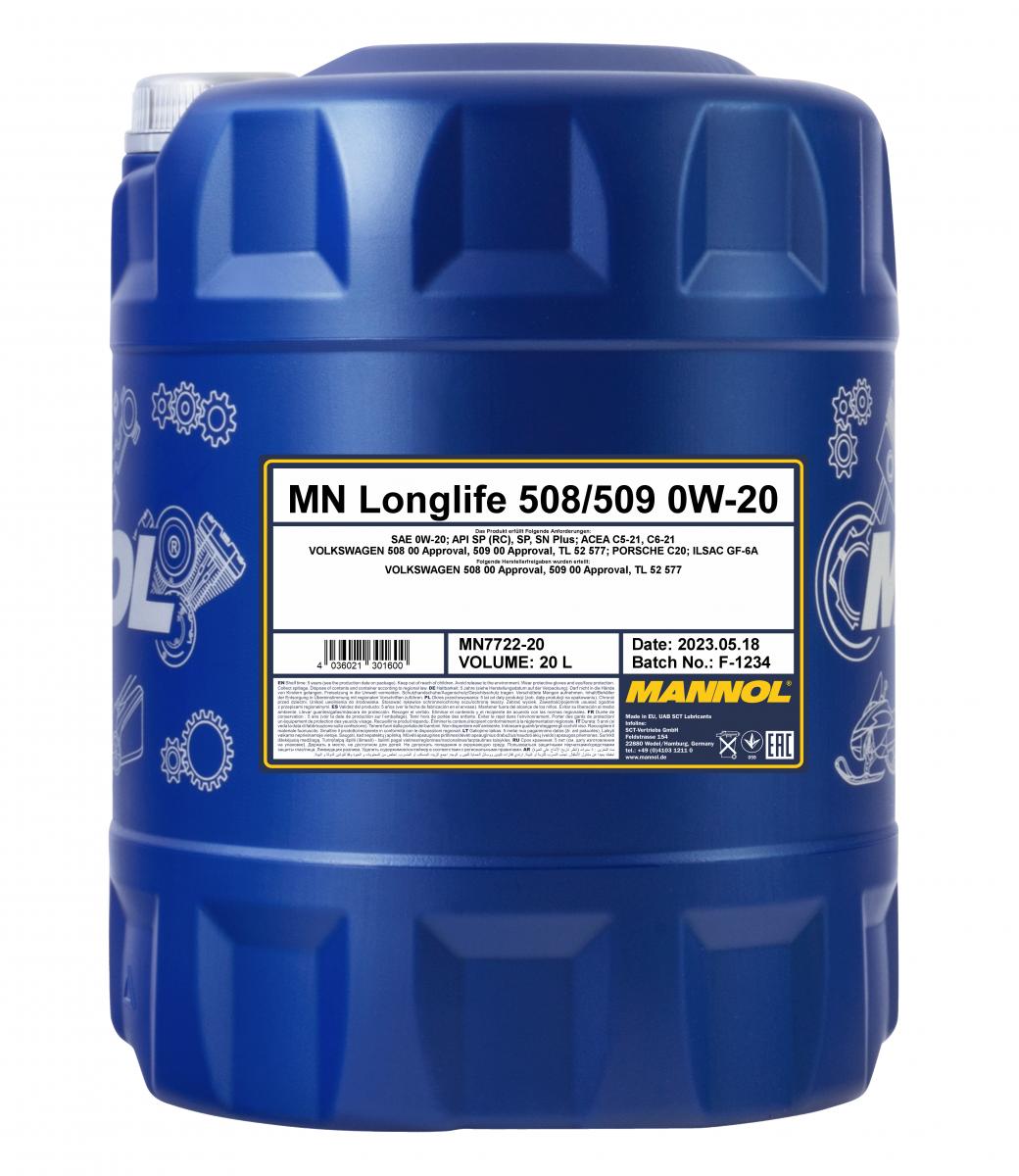 MN Longlife 508/509 0W-20