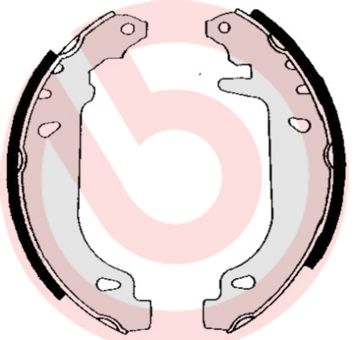 BREMBO Bremsbackensatz (S 68 520)