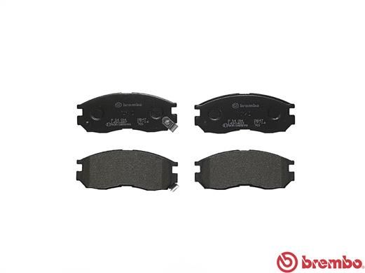 BREMBO Bremsbelagsatz, Scheibenbremse (P 54 014)