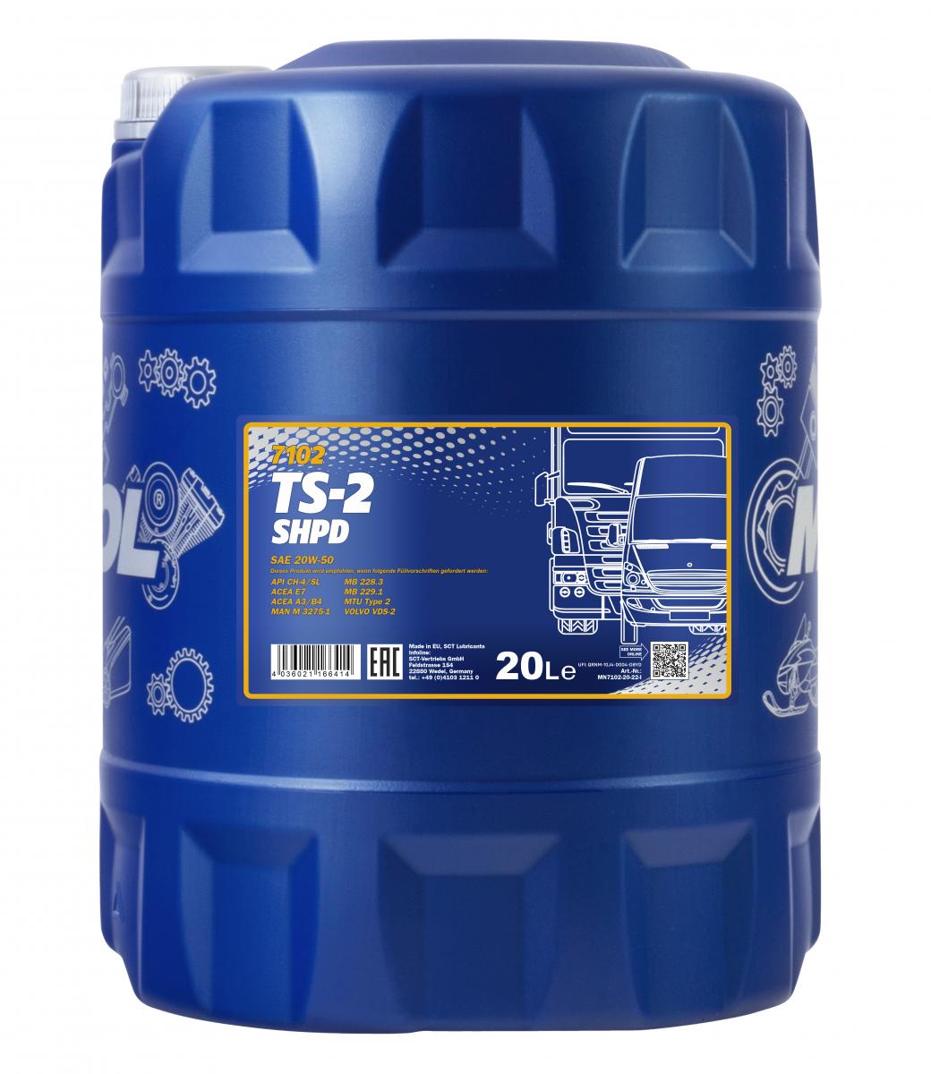 MN TS-2 20W-50 SHPD