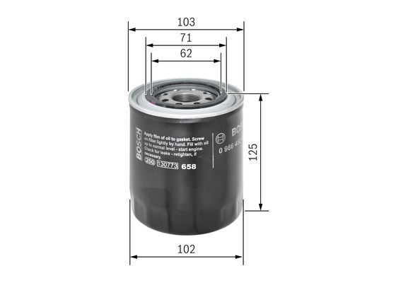 BOSCH Ölfilter (0 986 452 066) BOSCH Ölfilter (0 986 452 066)