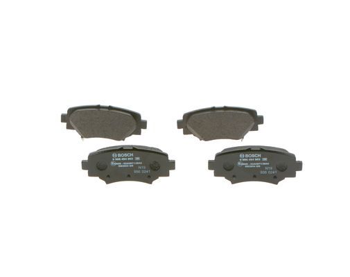 BOSCH Bremsbelagsatz, Scheibenbremse (0 986 494 803)