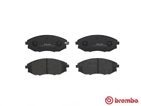 BREMBO Bremsbelagsatz, Scheibenbremse (P 10 007)