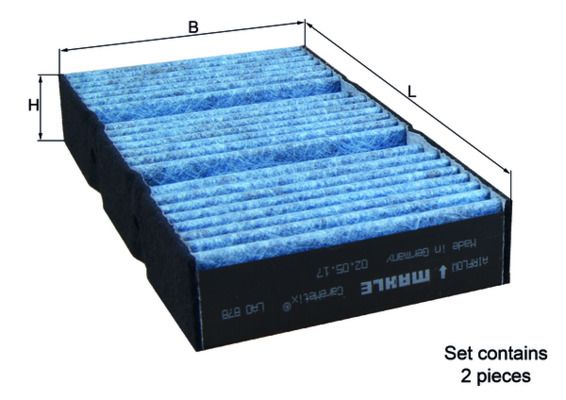 KNECHT Filter, Innenraumluft (LAO 878/S)