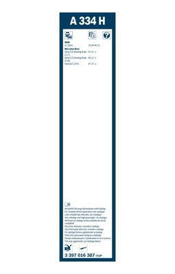 BOSCH Wischblatt (3 397 016 387)