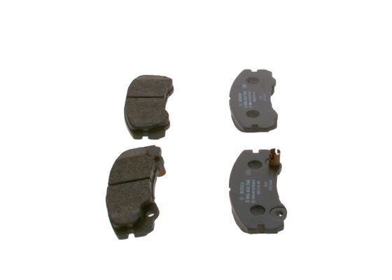 BOSCH Bremsbelagsatz, Scheibenbremse (0 986 424 760)