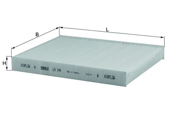 KNECHT Filter, Innenraumluft (LA 144)