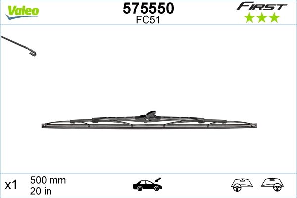 VALEO Wischblatt (575550)