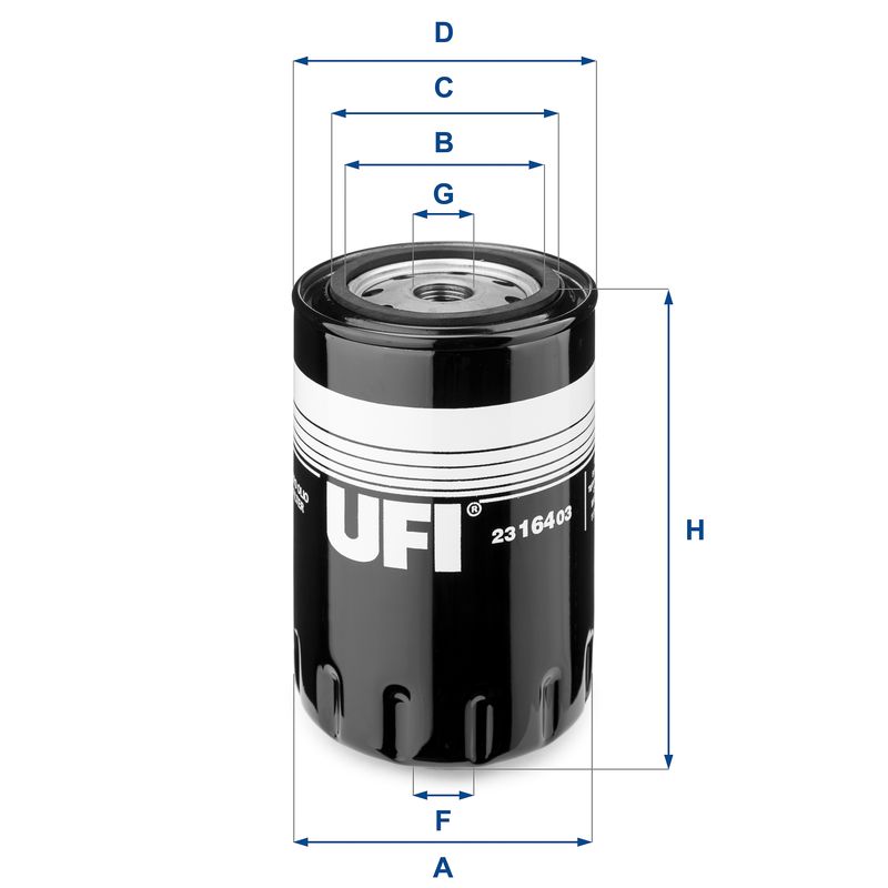 UFI Ölfilter (23.164.03)