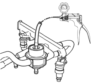 Druck/Unterdruck-Handpumpe PVC