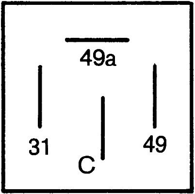 HELLA Blinkgeber (4DB 001 887-041)