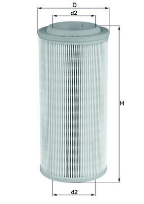 KNECHT Luftfilter (LX 1595)