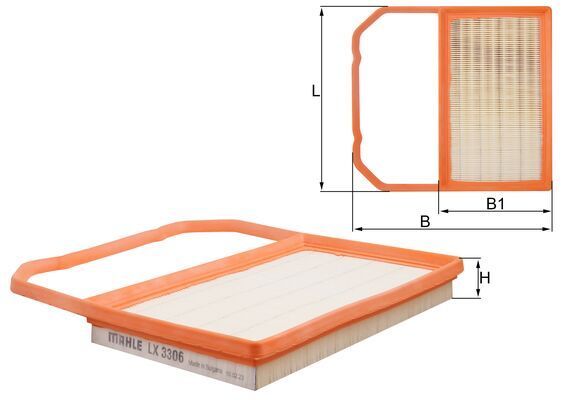 KNECHT Luftfilter (LX 3306)