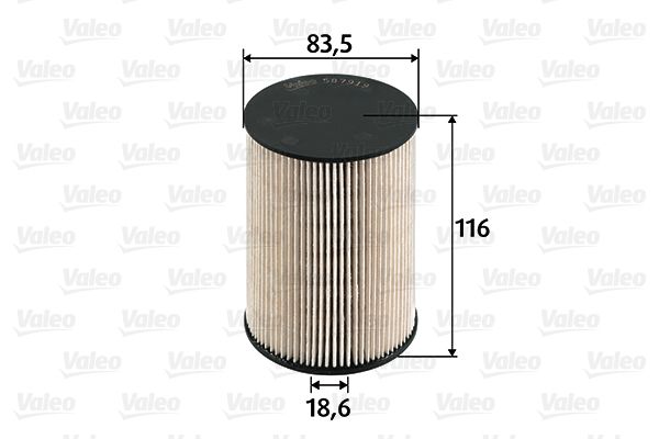 VALEO Kraftstofffilter (587919)