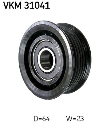 SKF Umlenk-/Führungsrolle, Keilrippenriemen (VKM 31041)
