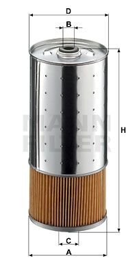 MANN-FILTER Ölfilter (PF 1055/1 n)