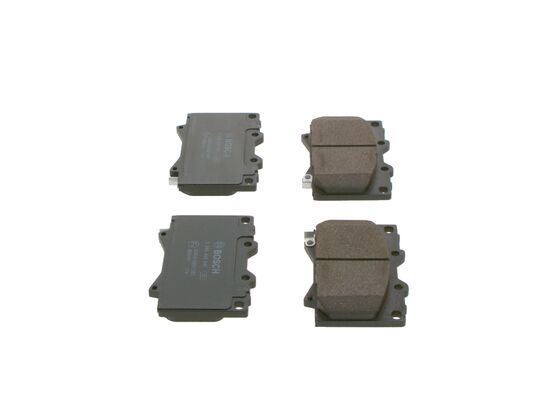 BOSCH Bremsbelagsatz, Scheibenbremse (0 986 424 640)