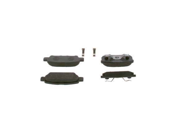 BOSCH Bremsbelagsatz, Scheibenbremse (0 986 424 814)