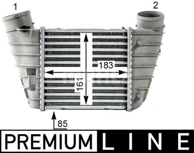MAHLE Ladeluftkühler (CI 527 000P) MAHLE Ladeluftkühler (CI 527 000P)