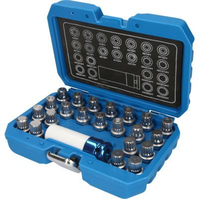 KS TOOLS Lösewerkzeugsatz, Felgenschloss (BT691260)