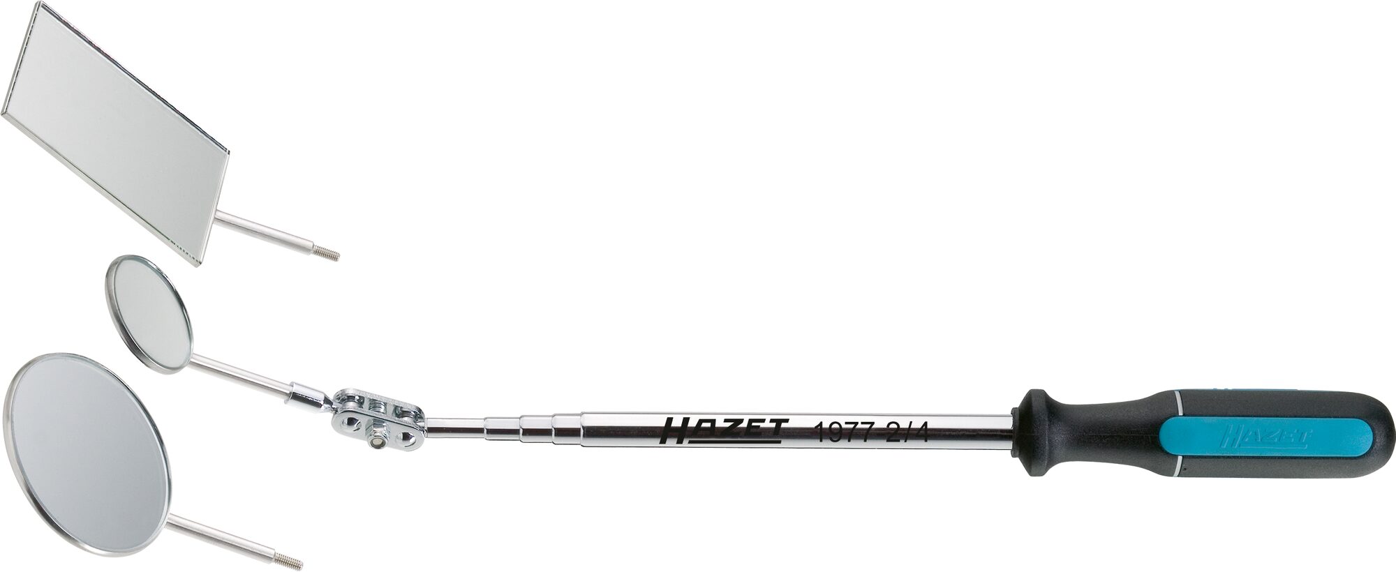 HAZET Teleskop-Spiegel Satz 1977-2/4 ∙ 740 mm