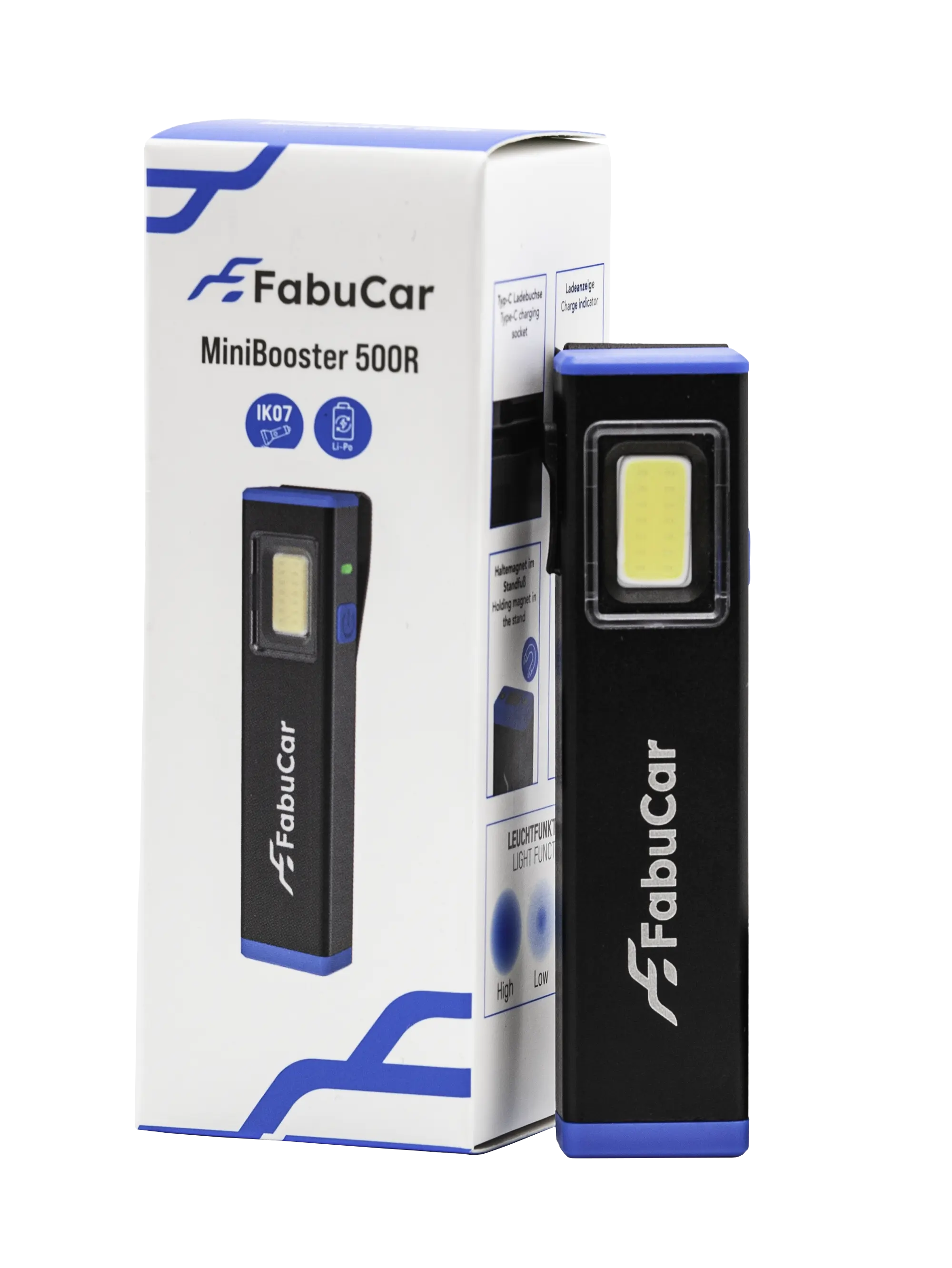 FabuCar MiniBooster 500 R Taschenlampe