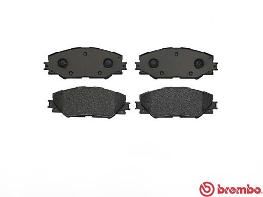 BREMBO Bremsbelagsatz, Scheibenbremse (P 83 071)