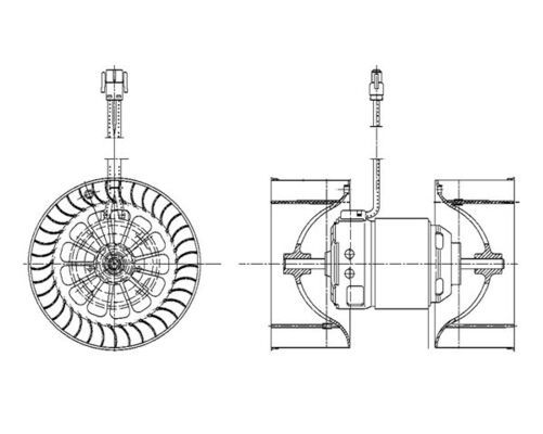 MAHLE Innenraumgebläse (AB 40 000P) MAHLE Innenraumgebläse (AB 40 000P)