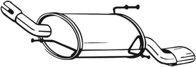 BOSAL Endschalldämpfer (185-621)