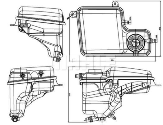 MAHLE Ölkühler, Automatikgetriebe (CLC 227 000P)