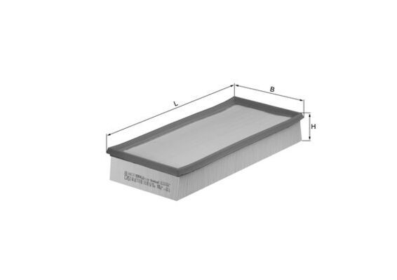 KNECHT Luftfilter (LX 514)