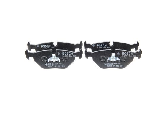 BOSCH Bremsbelagsatz, Scheibenbremse (0 986 469 960)