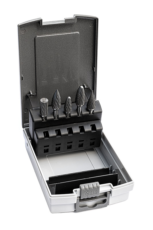 HM-FRAESSTIFT-SATZ  5TLG. IN ROSEBOX (4694-016-5) | NORMFEST