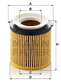 MANN-FILTER Ölfilter (HU 8002 y) Thumbnail