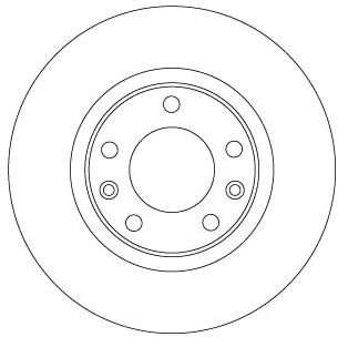 TRW Bremsscheibe (DF6656)