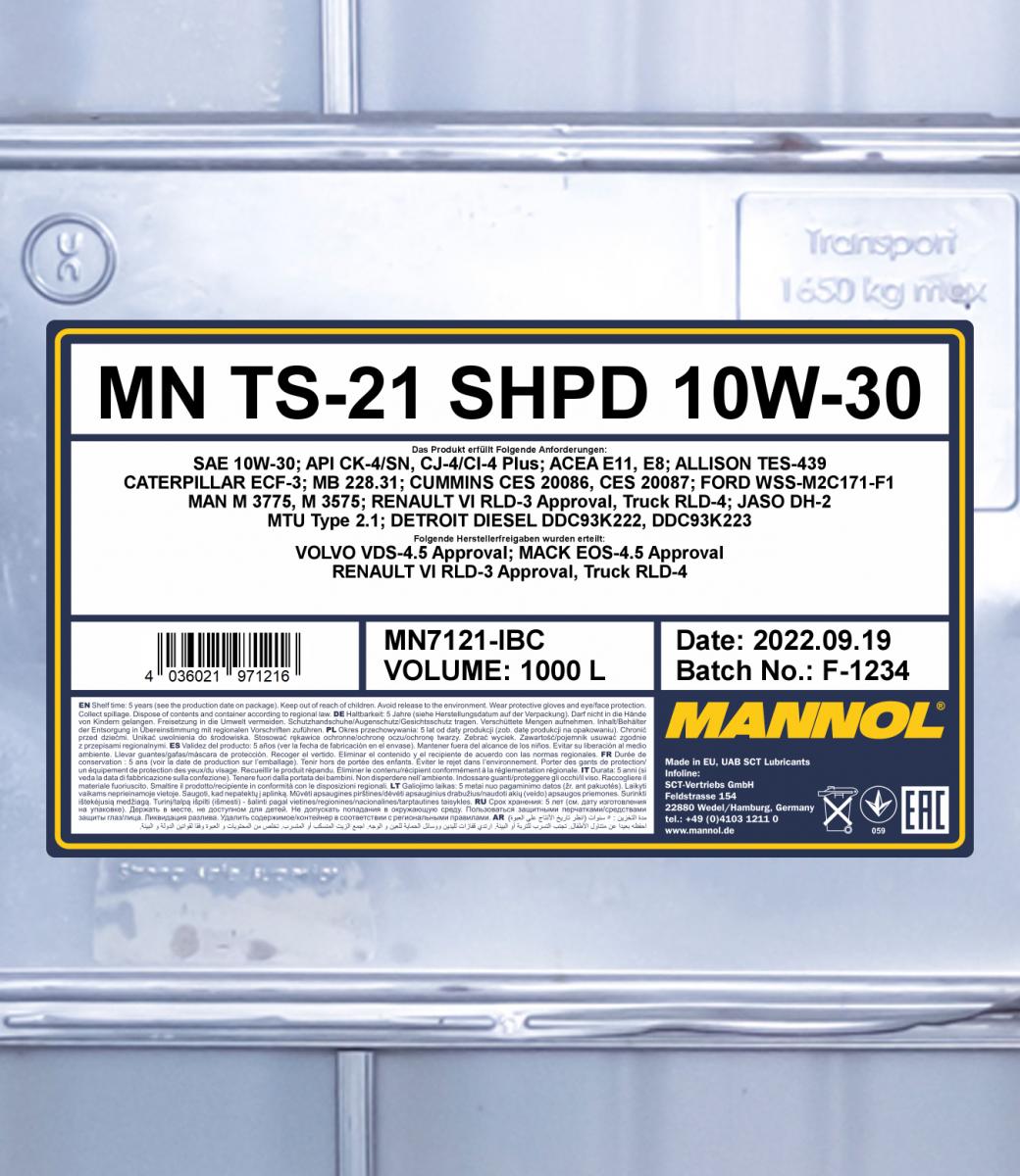 MN TS-21 SHPD 10W-30