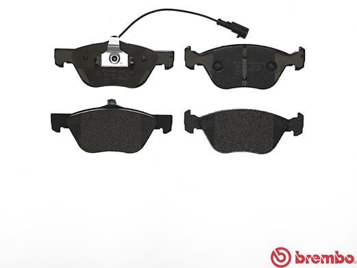 BREMBO Bremsbelagsatz, Scheibenbremse (P 23 112)