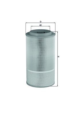 KNECHT Luftfilter (LX 1024)