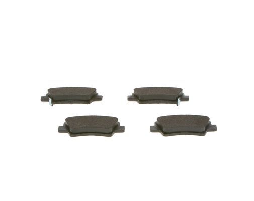 BOSCH Bremsbelagsatz, Scheibenbremse (0 986 494 557)